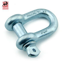 Rigging Hardware Stainless Steel 304 Material sizes D ring Shackle